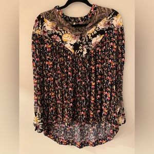 Free people tunic shirt, size small